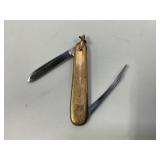 PEN KNIFE WATCH FOB WITH CHAIN LOOP - POSSIBLY