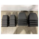 CRATE FULL OF ASSORTED SIZE RISERS