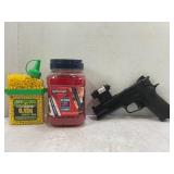 CROSSMAN 1008 REPEATING AIR .177 PELLET GUN & 2