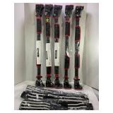 LOT OF 5 VAAICO ADJUSTABLE DOOR CHIN UP BARS