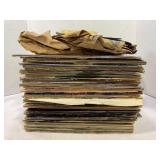 LARGE LOT OF ASSORTED RECORDS - KISS DOUBLE