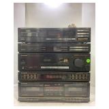 PIONEER STEREO SYSTEM - AX-511 RECEIVER, GRAPHIC