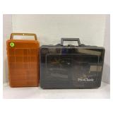LOT OF 2 FISHING TACKLE BOXES W/ CONTENTS