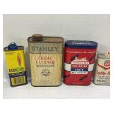 PHILLIPS 66 LIGHTER FLUID TIN, LAS-STIK POLISHING