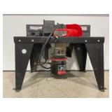 CRAFTSMAN 1 1/2 HP ROUTER W/ TABLE & OTHER ROUTER