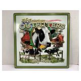 ALL AMERICAN OUTFITTERS DAIRY QUEEN METAL SIGN