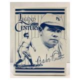 BABE RUTH "LEGEND OF THE CENTURY" STEIN IN