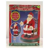 TELCO STANDUP SANTA ANIMATED CHRISTMAS FIGURE