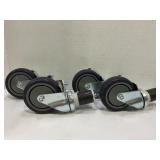 LOT OF 4 NEW CASTERS FOR SCAFFOLDING & MORE