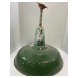 VINTAGE PORCELAIN 18" INDUSTRIAL LIGHT