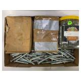 LARGE LOT OF M-12 NUTS & BOLTS - BOLTS ARE 3 1/2"L