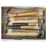 LOT OF ASSORTED HAMMERS