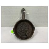 N.C. CHEROKEE MINIATURE CAST IRON SKILLET WITH