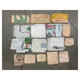 LOT OF ASSORTED CLOVER, SEED, SALT, FLOUR & OTHER