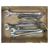 LOT OF 10 S-K STANDARD OPEN END BOX WRENCHES