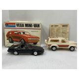VINTAGE MODELS - MONOGRAM VEGA MINI-VAN, GMC