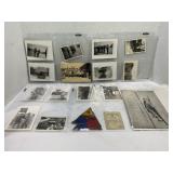 VINTAGE WWII ORIGINAL PHOTOGRAPHS, UNIFORM BADGES,