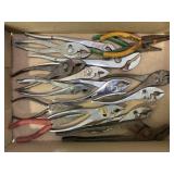 LARGE LOT OF ASSORTED PLIERS