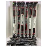 LOT OF 6 VAAICO ADJUSTABLE DOOR CHIN UP BARS