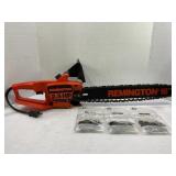 ELECTRIC REMINGTON CHAINSAW WITH 3 PACKS OF MICRO