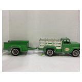 HUBLEY STEEL PRESSED STAKE TRUCK W/ TRAILER