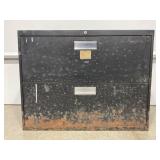 METAL LATERAL FILING CABINETS 2 DRAWER - 36" X 19"