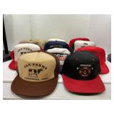 LOT OF VINTAGE SNAPBACK TRUCKER CAPS - CORDUROY