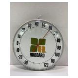 HUBBARD SEEDS GLASS FRONT 12" THERMOMETER
