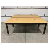LOT OF 2 HEAVY DUTY TABLES - 72" X 36" X 28"