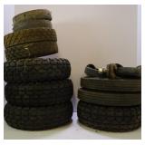 UTILITY CART REPLACEMENT TIRES, DOLLY WHEELS, AND