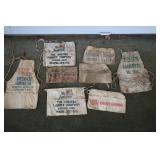 LARGE LOT OF CARPENTER NAIL BAGS. GREENVILLE