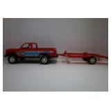 GAY TOYS PLASTIC STP RACING TEAM TRUCK AND