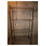 ERECTA SHELF ROLL AROUND 4 SHELF KITCHEN CART -