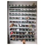 GARAGE WALL MOUNTED ORGANIZING BINS WITH NAILS,