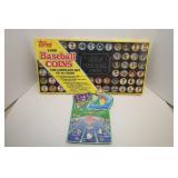 1990 TOPPS BASEBALL COINS AND SUPER STAR