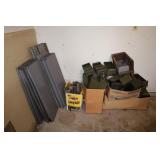 METAL BOLT BIN DRAWERS, DIVIDERS, AND SHELVES