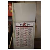 KENMORE UPRIGHT REFRIGERATOR FREEZER - 2006 MODEL
