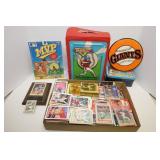 LARGE LOT OF ASSORTED BASEBALL CARDS & VINTAGE