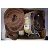 LARGE LOT OF SANDPAPER AND SANDING BELTS