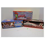 LOT OF 3 NASCAR 1/24 SCALE DIE CAST CARS IN