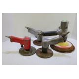 LOT OF 4 PNEUMATIC DISC SANDERS