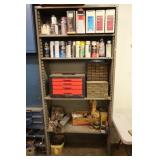 METAL INDUSTRIAL/GARAGE SHELVING WITH AUTOMOTIVE