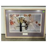 CHRISTOPHER B. WALDEN 1996 FRAMED AND MATTED PRINT