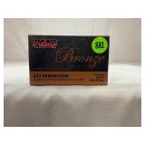 20 ROUNDS OF PMC BRONZE 223 REMINGTON AMMUNITION