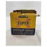19 ROUNDS OF WESTERN SUPER X 10 GAUGE PAPER SHELL