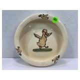 WELLERWARE POTTER DUCK 7" BOWL