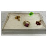 BLISS FREEMASONS 10K GOLD RING & VANGUARD 1/20