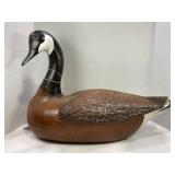 HAND CARVED WOODEN CANADIAN GOOSE - NO. 5 CARVED