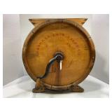 HASKELL IMPLEMENT AND SEED CO. WOODEN BARREL