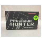20 ROUNDS OF HORNADY PRECISION HUNTER 6.5